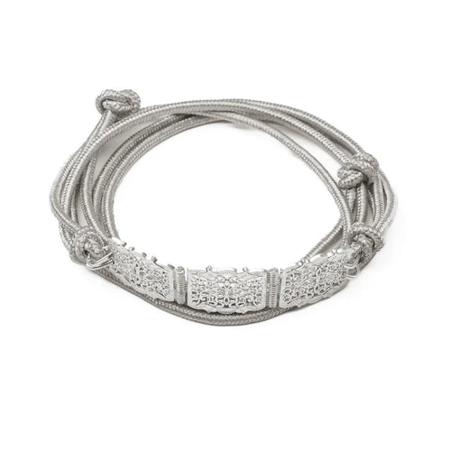 MyTindy Silver Moroccan Mdamma Belt