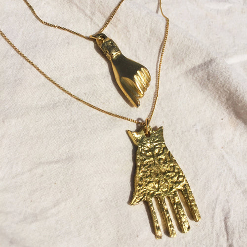 MyTindy Sister necklace THE 2 PROTECTIVE HANDS