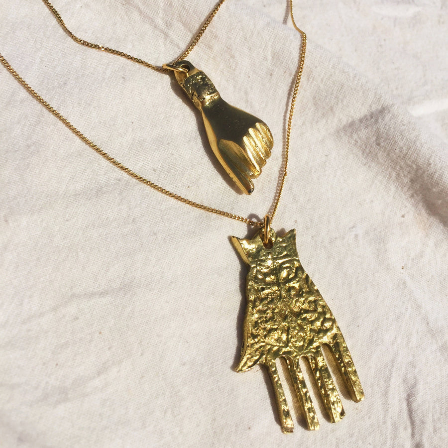 MyTindy Sister necklace THE 2 PROTECTIVE HANDS