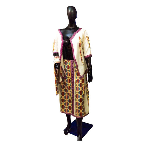MyTindy Skirt & Jacket African set