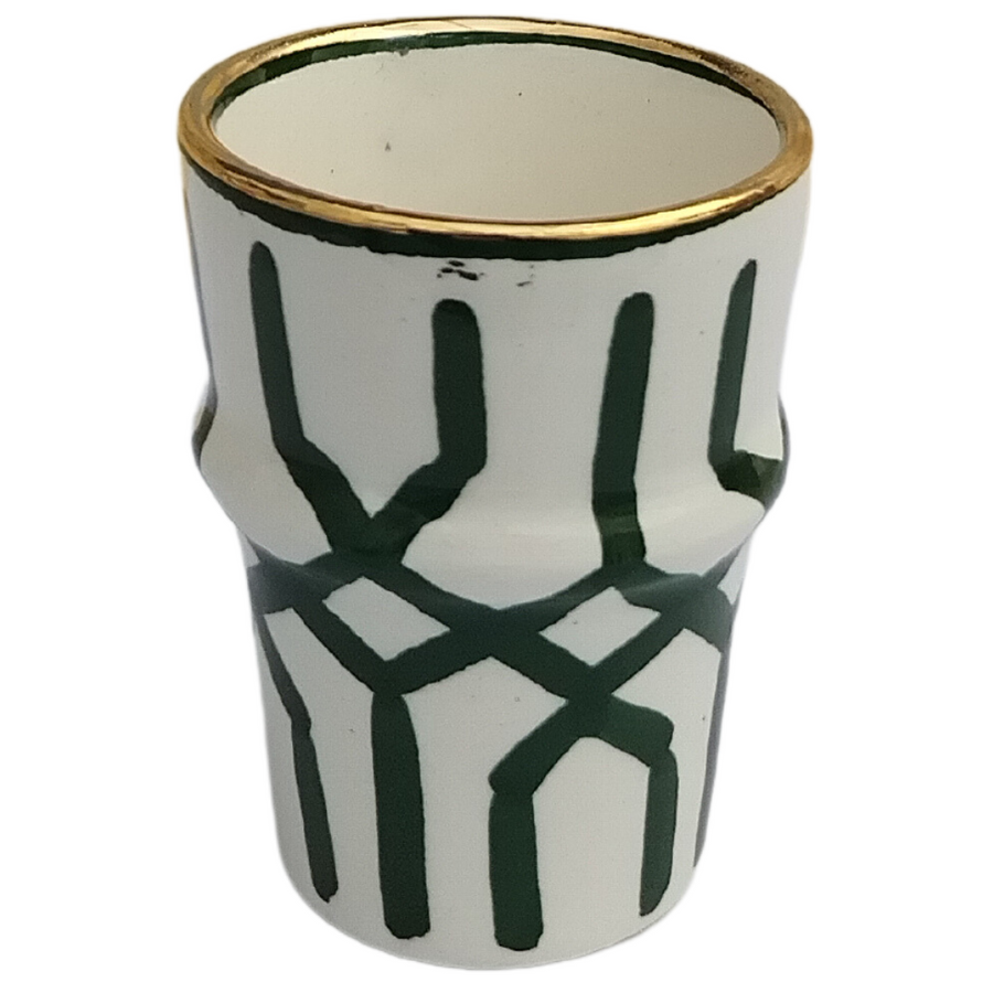 MyTindy Small Golden Coffee Cups