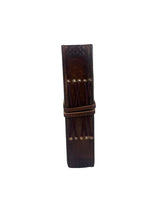 MyTindy SMALL LEATHER BROWN DRAGON NOTEBOOK, view 3