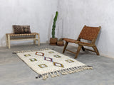 MyTindy Small Moroccan Rugs - Berber Handwoven Rugs for Home Décor (152 x 102 cm), view 2