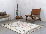 MyTindy Small Moroccan Rugs - Berber Handwoven Rugs for Home Décor (152 x 110 cm), view 3