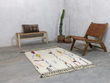 MyTindy Small Moroccan Rugs - Berber Handwoven Rugs for Home Décor (156 x 110 cm), view 2