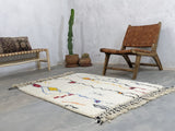 MyTindy Small Moroccan Rugs - Berber Handwoven Rugs for Home Décor (156 x 110 cm), view 3
