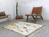 MyTindy Small Moroccan Rugs - Berber Handwoven Rugs for Home Décor (150 x 100 cm), view 3