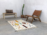 MyTindy Small Moroccan Rugs - Berber Handwoven Rugs for Home Décor (158 x 105 cm), view 2