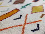 MyTindy Small Moroccan Rugs - Berber Handwoven Rugs for Home Décor (158 x 105 cm), view 4