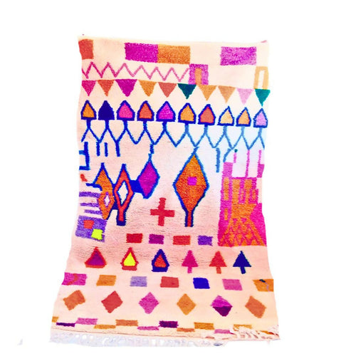 MyTindy Soft Moroccan Rugs - A burst of color for your living room