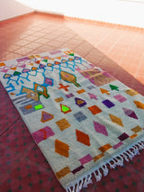 MyTindy Soft Moroccan Rugs - A burst of color for your living room, view 3