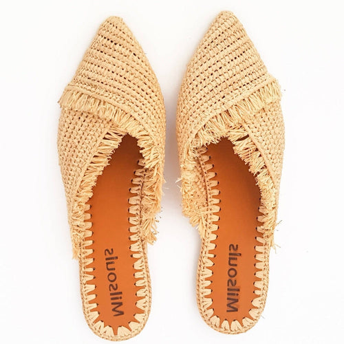 MyTindy SOHO RAFFIA MULE