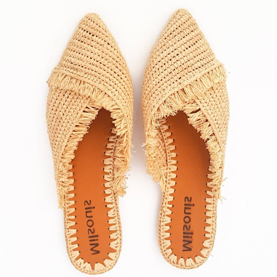 MyTindy SOHO RAFFIA MULE