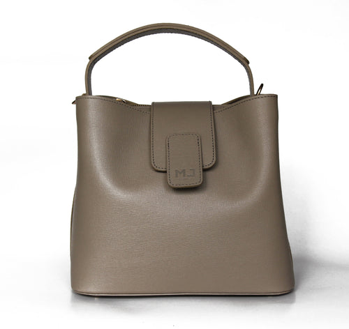 MyTindy Sonia - sac à  main cuir véritable -  sac à  bandoulière cuir véritable femme
