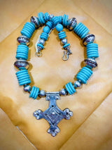 MyTindy South of Morocco Cross Necklace, view 2