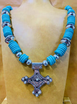 MyTindy South of Morocco Cross Necklace, view 3