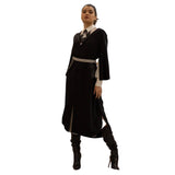 MyTindy Spero Black Modern Djellaba, view 2