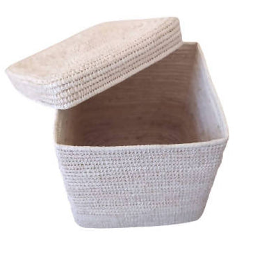 MyTindy Square Raphia Basket