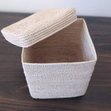 MyTindy Square Raphia Basket, view 2