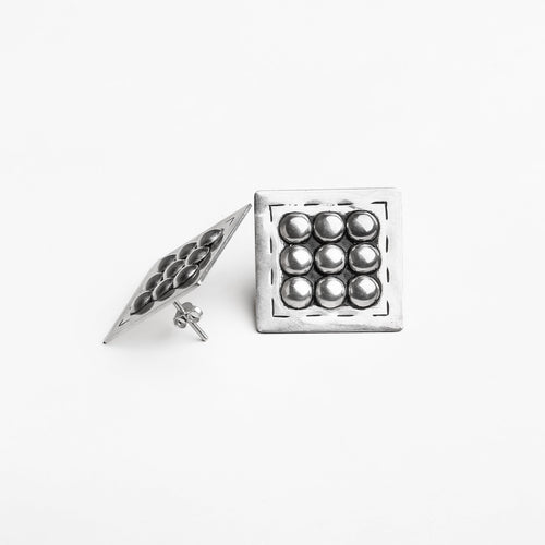 MyTindy Square Studs EARRINGS