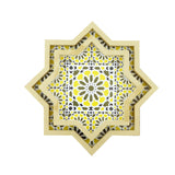 MyTindy Star Shaped Duo Serving Tray, view 4