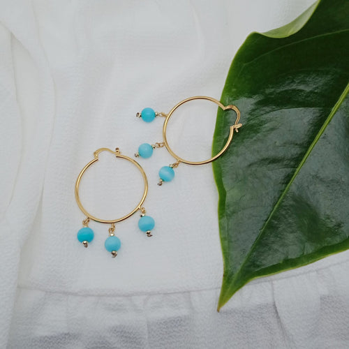 MyTindy steel buckles with natural pearls
