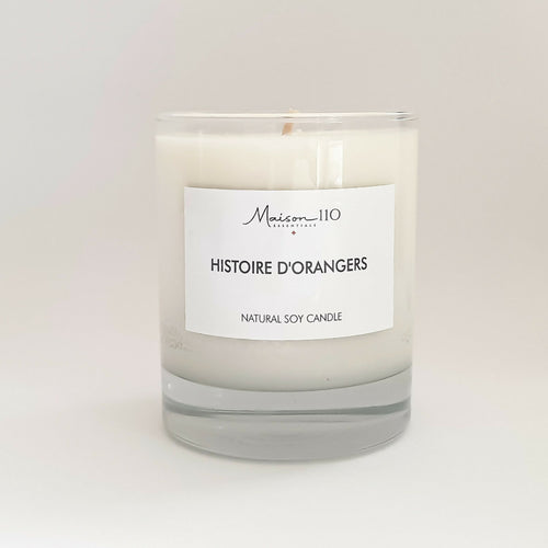 MyTindy STORY OF ORANGE TREES Moroccan Candle