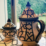 MyTindy Sugar Jar With Mosaic Patterns, view 3