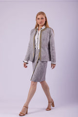 MyTindy Suit wrap skirt cold TEKAPO, view 4
