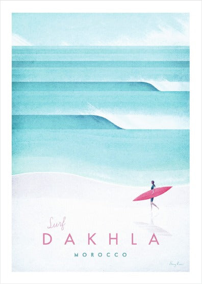 MyTindy Surf Dakhla by Henry Rivers - Poster