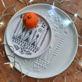 MyTindy RELIEF TAJ plate - White, view 3