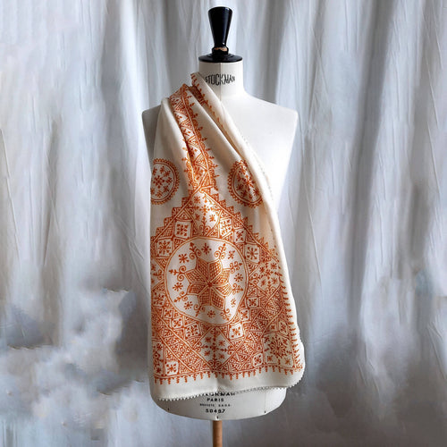 MyTindy TALISMAN N°2 Scarf - Natural Henna Color