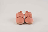 MyTindy Cuteshez Pink Butterfly Leather Slippers for Kids, view 3