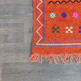 MyTindy Tapis Marocain Ethnique Orange <br> 130x240 cm, view 5