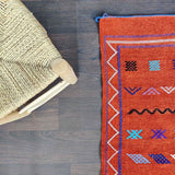 MyTindy Tapis Marocain Ethnique Orange <br> 130x240 cm, view 6