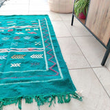 MyTindy Tapis Berbère Vert Bohème <br> 95x150 cm, view 4