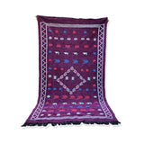 MyTindy Tapis Berbère Violet ethnique <br> 103x192 cm, view 2