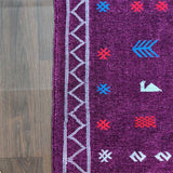 MyTindy Tapis Berbère Violet ethnique <br> 103x192 cm, view 5