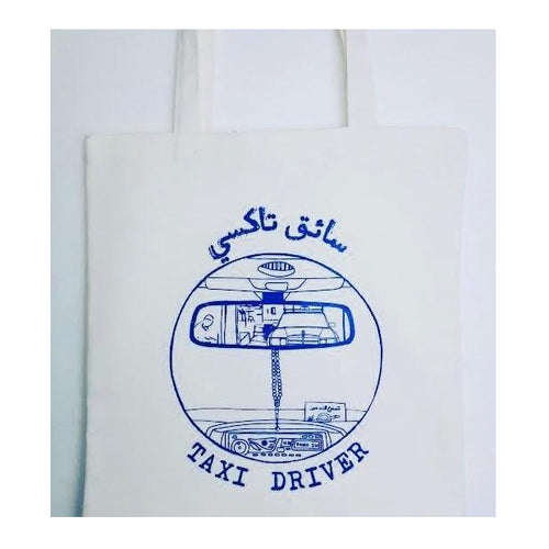 MyTindy Taxi Driver Tote Bag