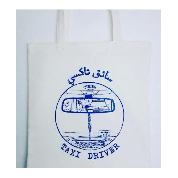MyTindy Taxi Driver Tote Bag