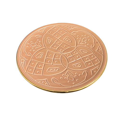 MyTindy TAZA - Terracotta & Gold Plates