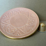 MyTindy TAZA - Terracotta & Gold Plates, view 2