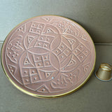 MyTindy TAZA - Terracotta & Gold Plates, view 3