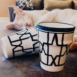 MyTindy Tea Cup With Mosaic Patterns, view 2