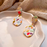 MyTindy Terrazzo Earrings, view 2