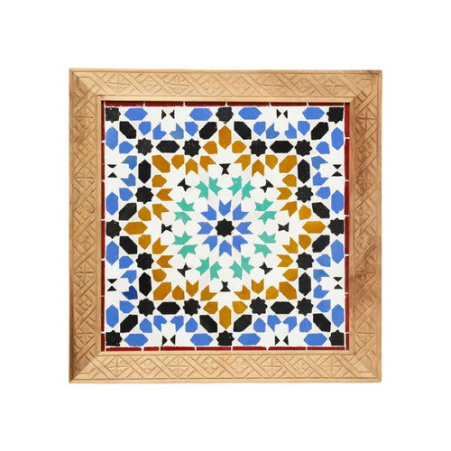 MyTindy The Beach and the Coast - Moroccan mosaics zellige Wall Art