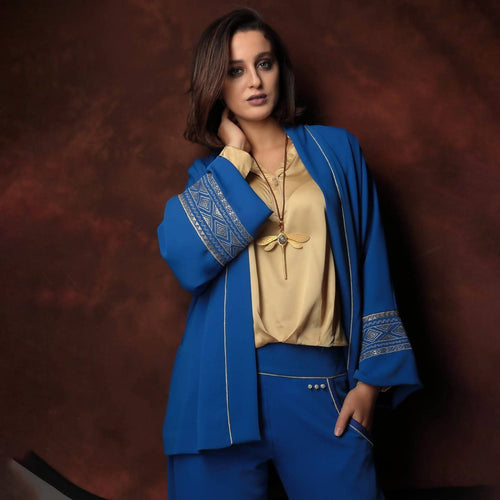 MyTindy Blue Kimono Set