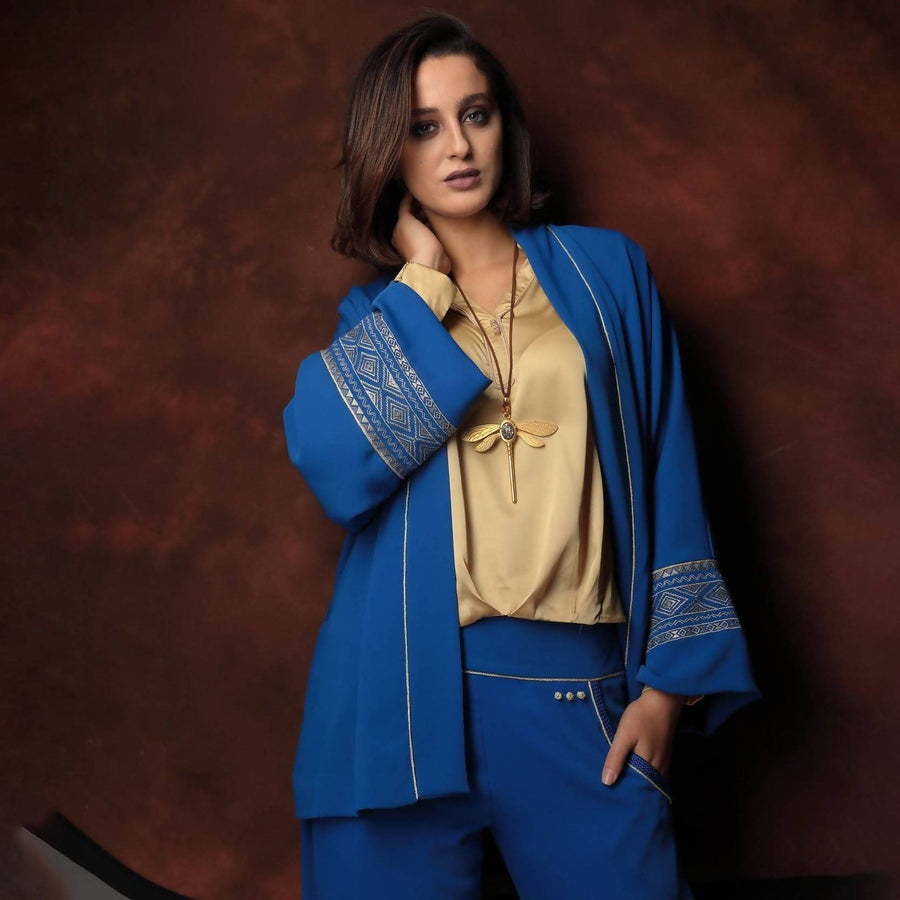 MyTindy Blue Kimono Set