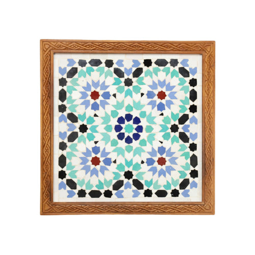 MyTindy The North Star - Moroccan mosaic zellige Wall Art