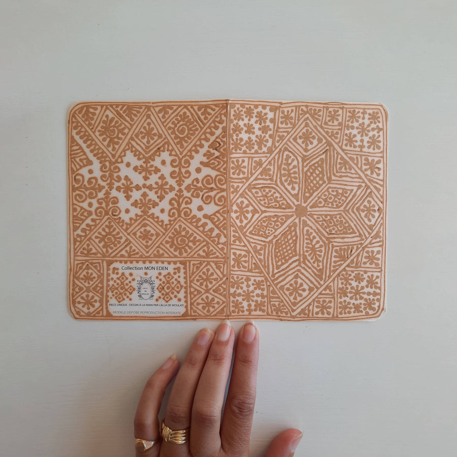 MyTindy THE POSTAL EDEN N°2 Post Card - Natural Henna Color